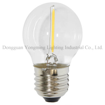 G45 3.5W E27 lâmpada bulbo LED bulbo de filamento com promoção